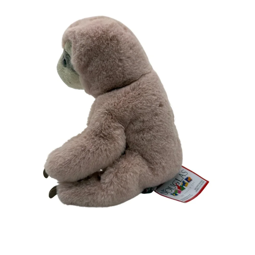 Douglas Cuddle Toy Sloth Plush Stuffed Animal Pink Soft Toy 10 inch